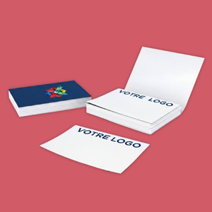 post-it personnalisable avec couverture souple